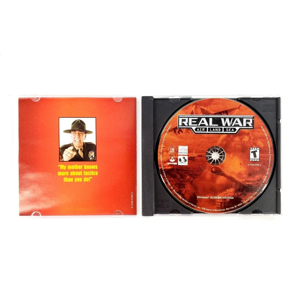 Real War Air, Land, Sea PC Complete In Jewel Case w/ Manual & Insert Mint Disc